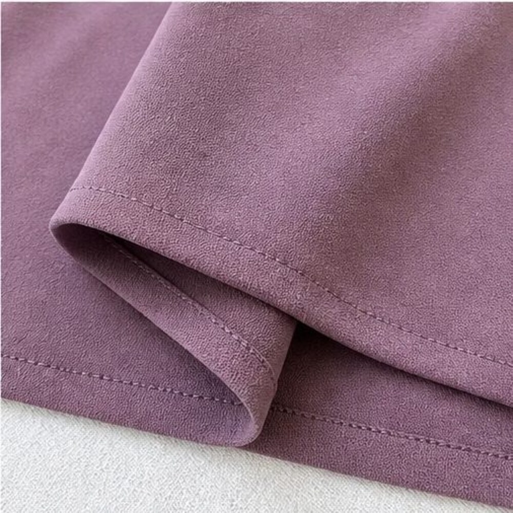 Mauve Ruffle Blouse - Picture 6 of 6